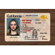 California Fake IDs California Fake id front side