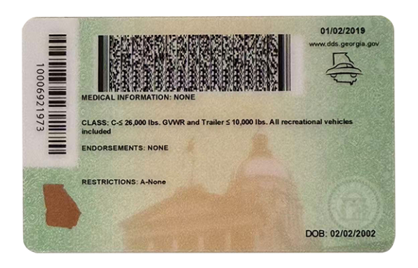 Georgia Fake IDs (upgrade version)