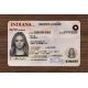Indiana Fake IDs Indiana Fake id front side