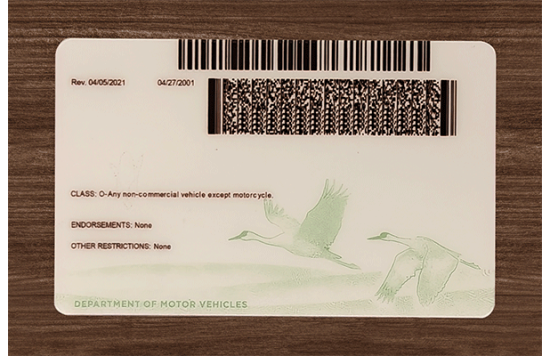 Nebraska Fake Dirvers Licence Nebraska Fake id front side