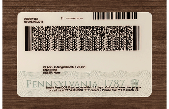 Pennsylvania Fake Dirvers Licence Pennsylvania Fake id front side