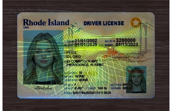 Rhode Island Fake Dirvers Licence Rhode Island Fake id front side