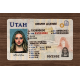 Utah Fake Dirvers Licence Utah Fake id front side